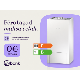 BOSCH Gaz Star 4000 W GS4000W 24 C – Gāzes apkures katls ar karstā ūdens sagatavošanu